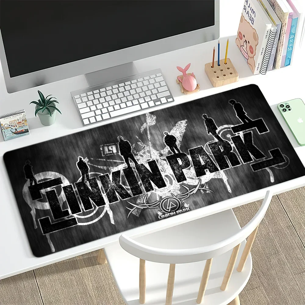 L-Linkin Hot Band Park For Computer Game Big Keyboard Office Large Mouse Mat Pad Anti-slip Rubber PC Mice 5