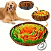 Washable Felt Pet Sniffing Pad Foldable Dog Slow Feeding Mat Toy Dog Training Snuff Mat