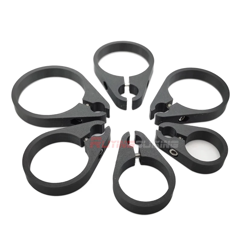 

Plant Protection Drone Plastic Water Pipe Clamp 20/25/30/35/40/50mm Carbon Fiber Tube Fixing Water Pipe Fittings