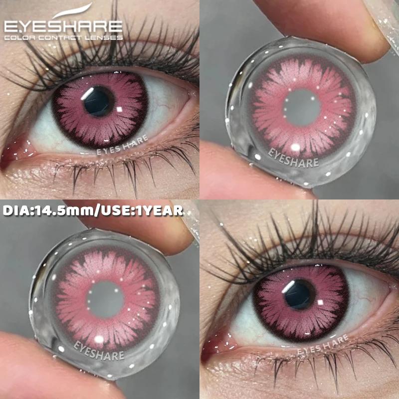 Vibrant Anime Fantasy Contact Lenses for Cosplay and Halloween