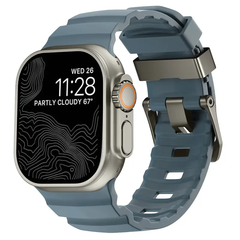 Trail Silicone Band for Apple Watch Ultra 3 2 49mm Strap 46mm 45mm 44mm Sport Bracelet for iWatch Series 11 10 Ultra 9 8 7 6 SE3 - Image 11