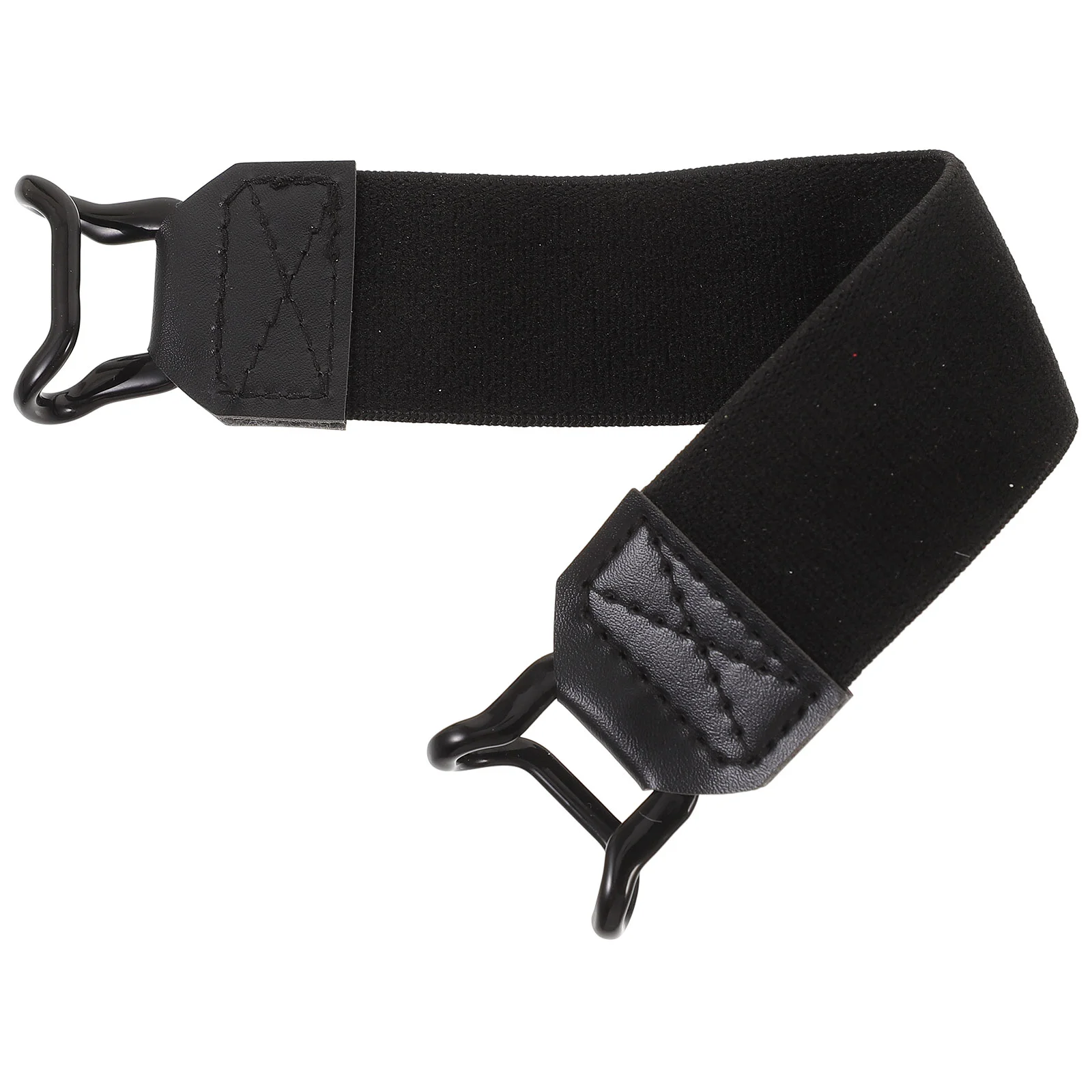 

Strap Tablet Anti-fall Back One-handed Operation (3*19cm Iron Buckle Black) Holder for Bed Laptop Stand Handheld Grip