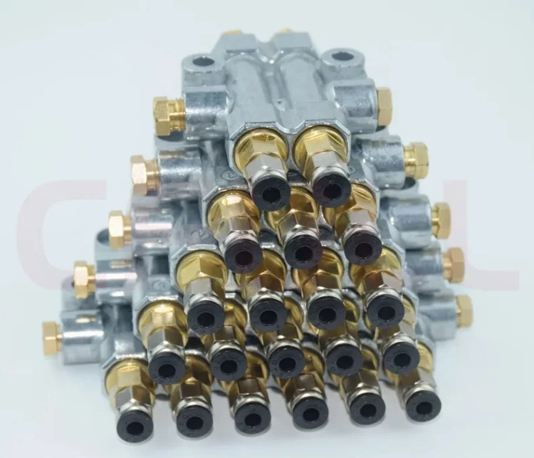 Detective Volumetric GreaseOil Distributor/Separator Valve/Divider 5-Ausgänge für/RH3500 Ölauuslass-Verteilerventil – Detail 6