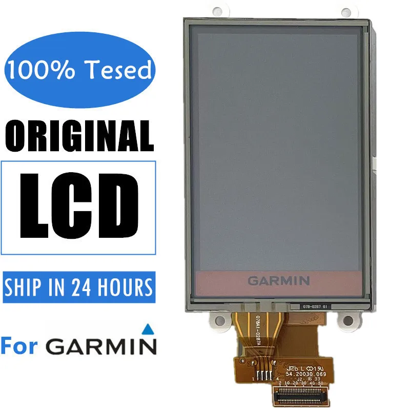 

Complete LCD Screen for Garmin Rino 655 and 655T, GPS Display Panel, Touchscreen Digitizer Repair Replacement,2.6 inch