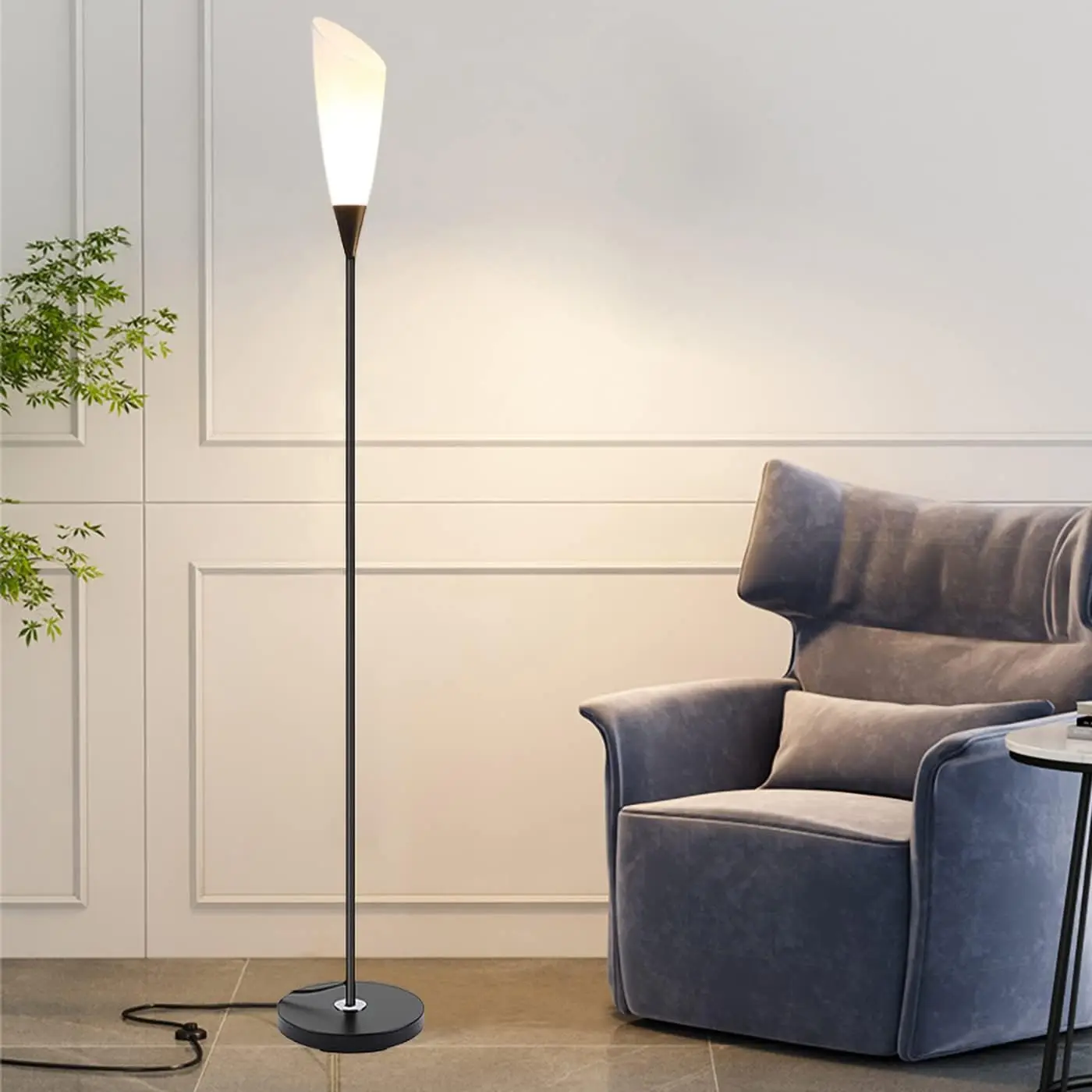 

Lamp,Super Bright Standing Pole Floor Lamp Torchiere Floor Lamp,Decorative Floor Lamp for Living Room,Bedroom,Loft,Dining Room,S
