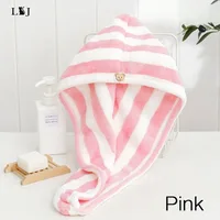 Microfiber Strong Hair Towel Wrap Fast Dry Hair Towel Super Absorbent Microfiber Coral Velvet Hair-Drying Towel Quick Dry-Hair 6