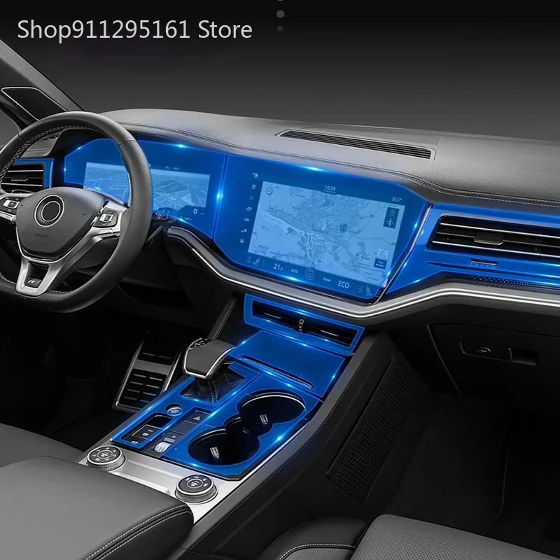 

17 шт., автомобильные наклейки на экран для Volkswagen VW Touareg 2019 2020