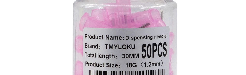 50 Stück/Flasche 14–30 g Spendernadeln, 15 Arten von konischen Stahlnadeln, Spritze, Flussmittel, Paste, Nadeln für Spender-Controller – Detail 19