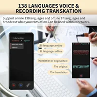 New Smart AI Deepseek Voice Accurate ChatGPT Translator Touch Screen Support 140 Languages Photo Offline Record Fast Translation - Image 2