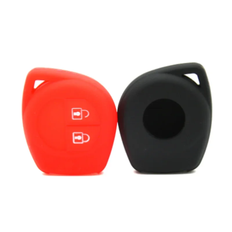 Key case key case cover car key shell flip key fob shell Silicon Car Keys Cover For Suzuki Alto Baleno Window Grand Liana Cap SX4 Swift Vitara Key Case Keychain Shell Accessories