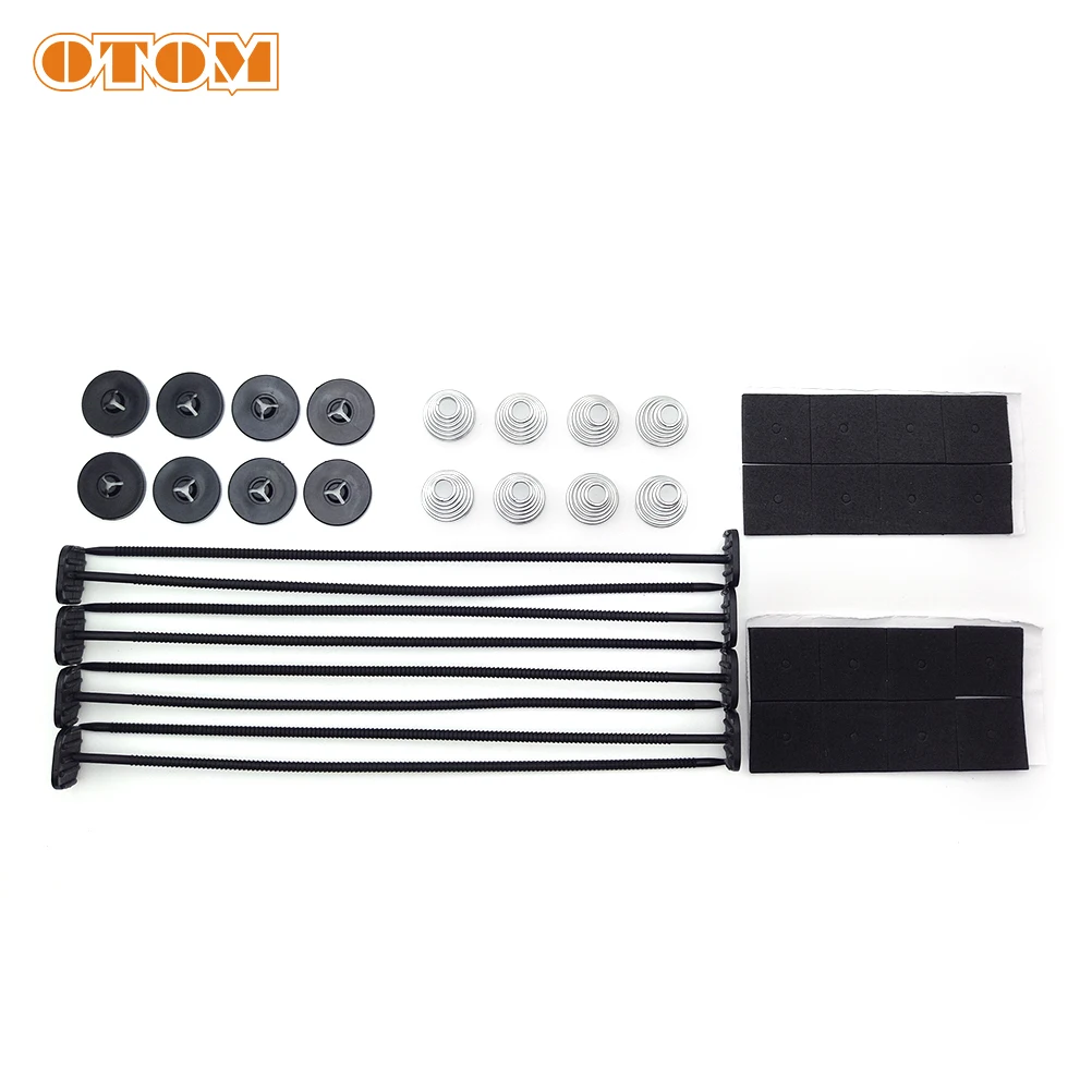 Otom-kit De Soporte De Montaje De Ventilador Universal, Radiador De Refrigeración  Para Motocicletas, Correas De Plástico, Almohadillas De Cojín, Piezas De  Resortes Para Pies - Cubierta Del Ventilador - AliExpress