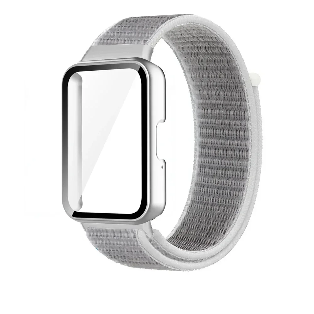 Premium Protector Case and Band Kit with Nylon Loop Strap and Glass Protective Shell