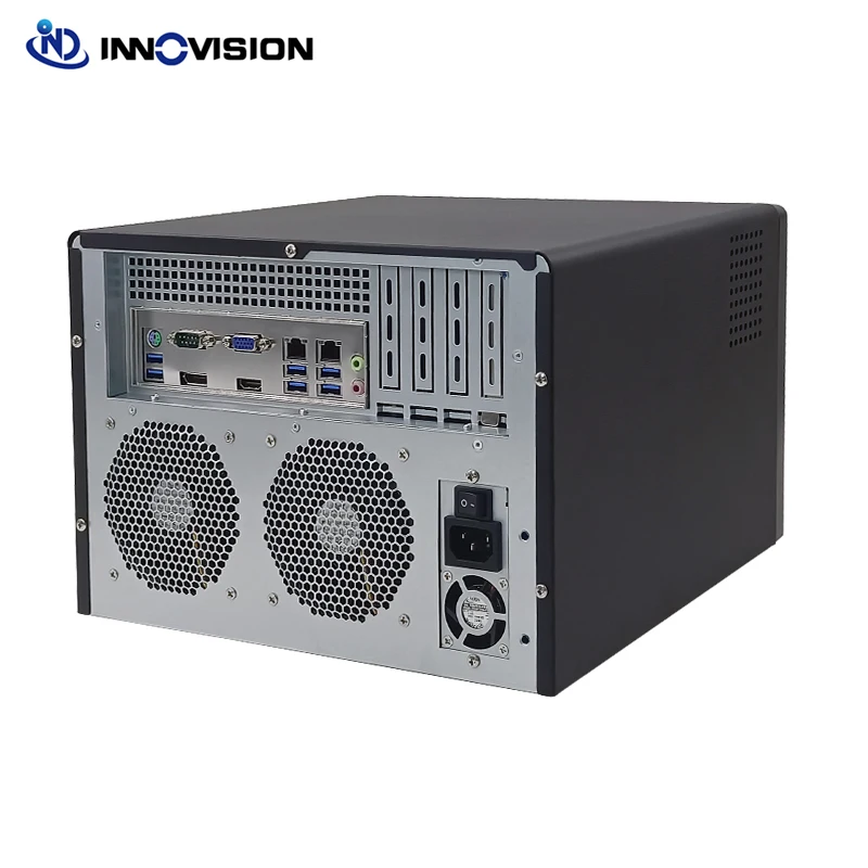 Huge storage? 8bays NAS server i3 i5 i7 Pentium Processor DDR4 ram 1*NVMe SSD? 2 GBe LANS3*Half height expand slot