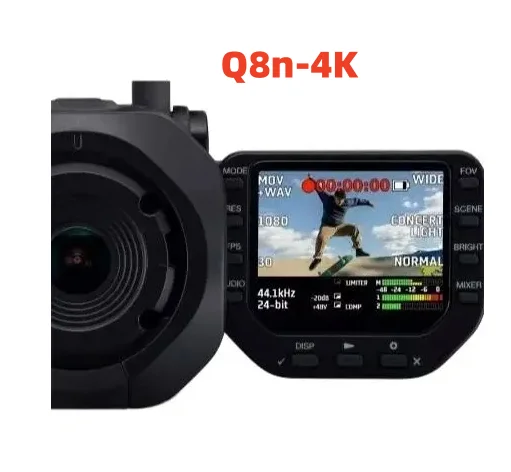 

Zoom Q8n-4K 4K ручная камера для записи внешнего вида и звукового интерфейса USB для передачи данных/передачи данных