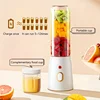 Portable Blender Bottle Fruit Juicer 500ML Personal Lemon Blender with 6 Blades BPA Free Kitchen Automatic Fresh Squeezer Travel 5
