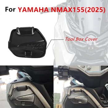 Per Yamaha nmax 2025 Cassetta degli attrezzi Coperchio impermeabile in ABS Coperchio portaoggetti laterale con parapolvere (Adatto OEM) Accessori nmax155 1