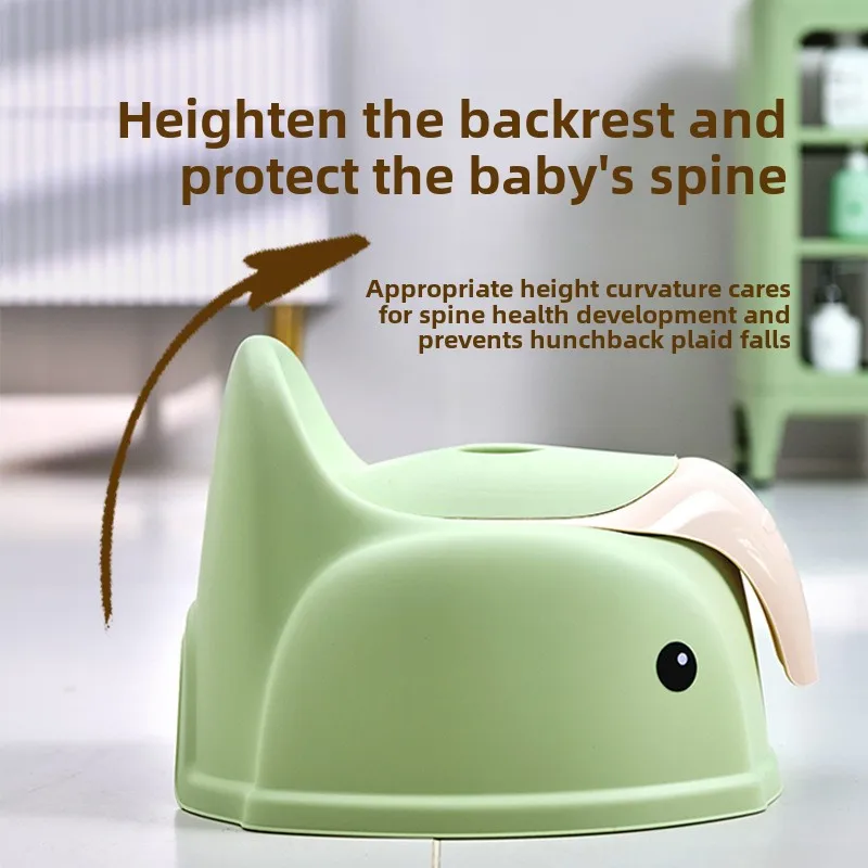 Cartoon Baby Training Potty Boys and Girls Beginner Potty Baby Toddler Potty Splash-proof and Non-slip Ergonomic Design 4