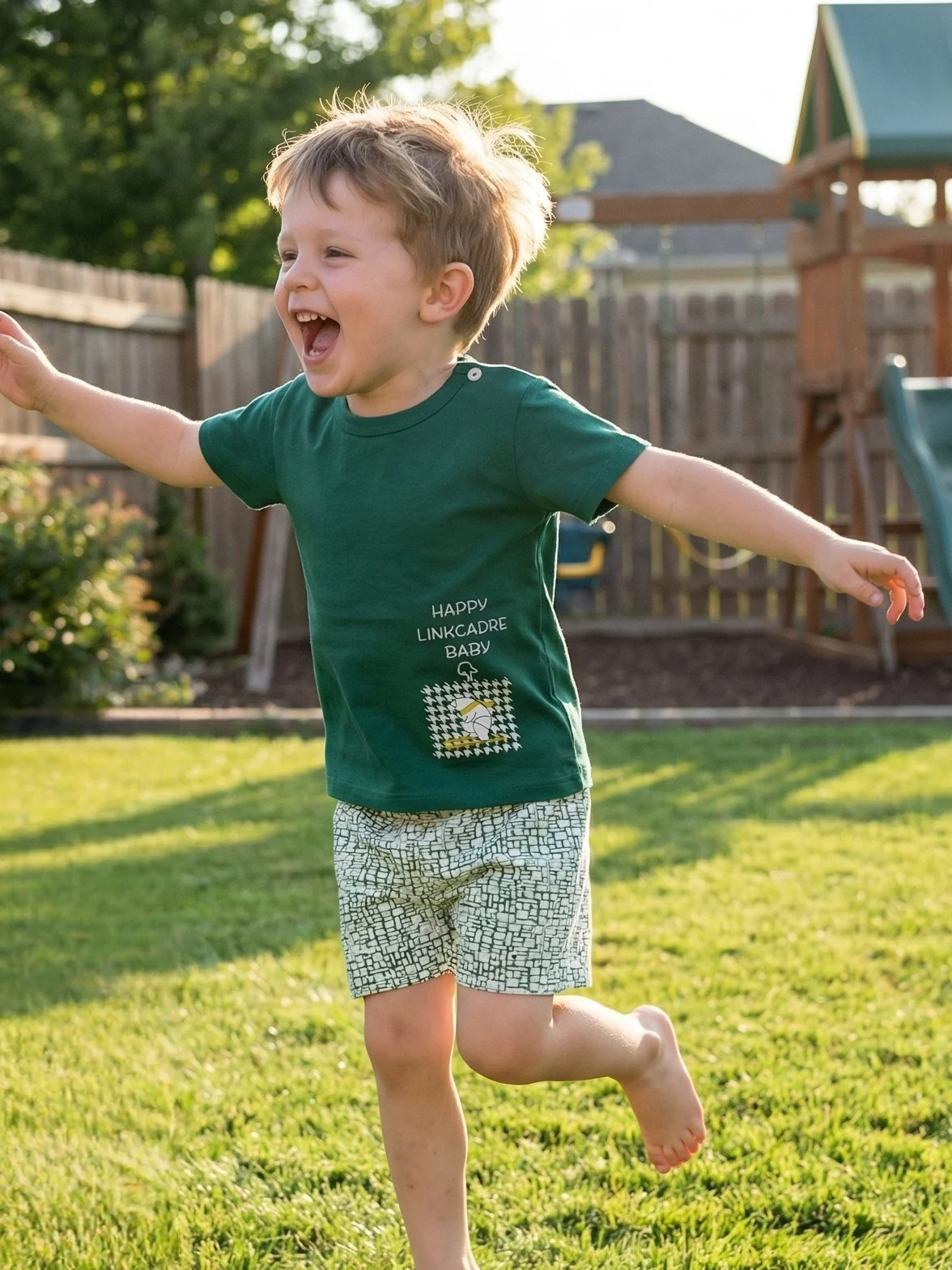 Summer Baby Set Dinosaur T-shirt+Shorts 6
