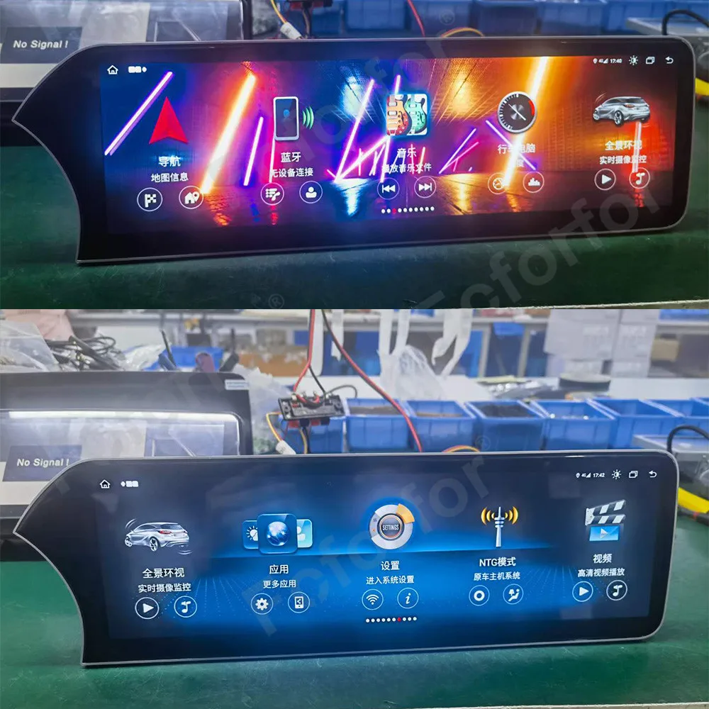 

14.9'' Android12 Car Radio Digital Cluster Upgrade For Mercedes-Benz C GLC 2012-2018 GPS Navigation Multimedia Player AutoStereo