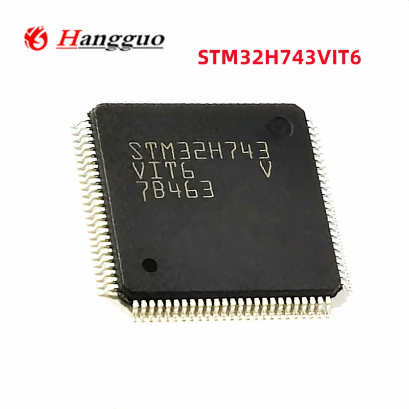 

1Pcs/Lot Original STM32H743VIT6 LQFP-100 Car Memory Chips Cpu High Performance-Microcontroller