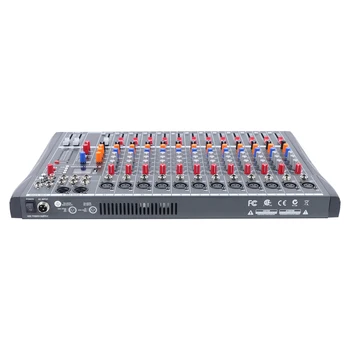 professional power sound mixer console 12 channels audio power amplifier mixer Recording studio tuning equipment 2
