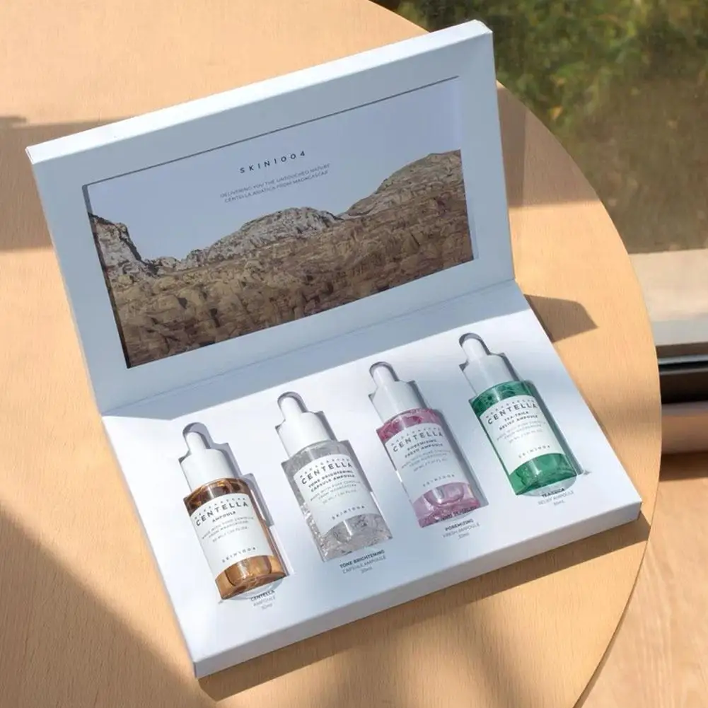 Centella Asiatica Skin Care Set Essence Soothing Repairing Skin Rejuvenation Nourishing Brightening Korean Cometics Skincare 5