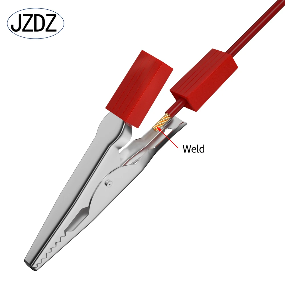 10pcs Alligator Clip Small Steel Crocodile Clamp 52mm Electrical Connector DIY tools 60006