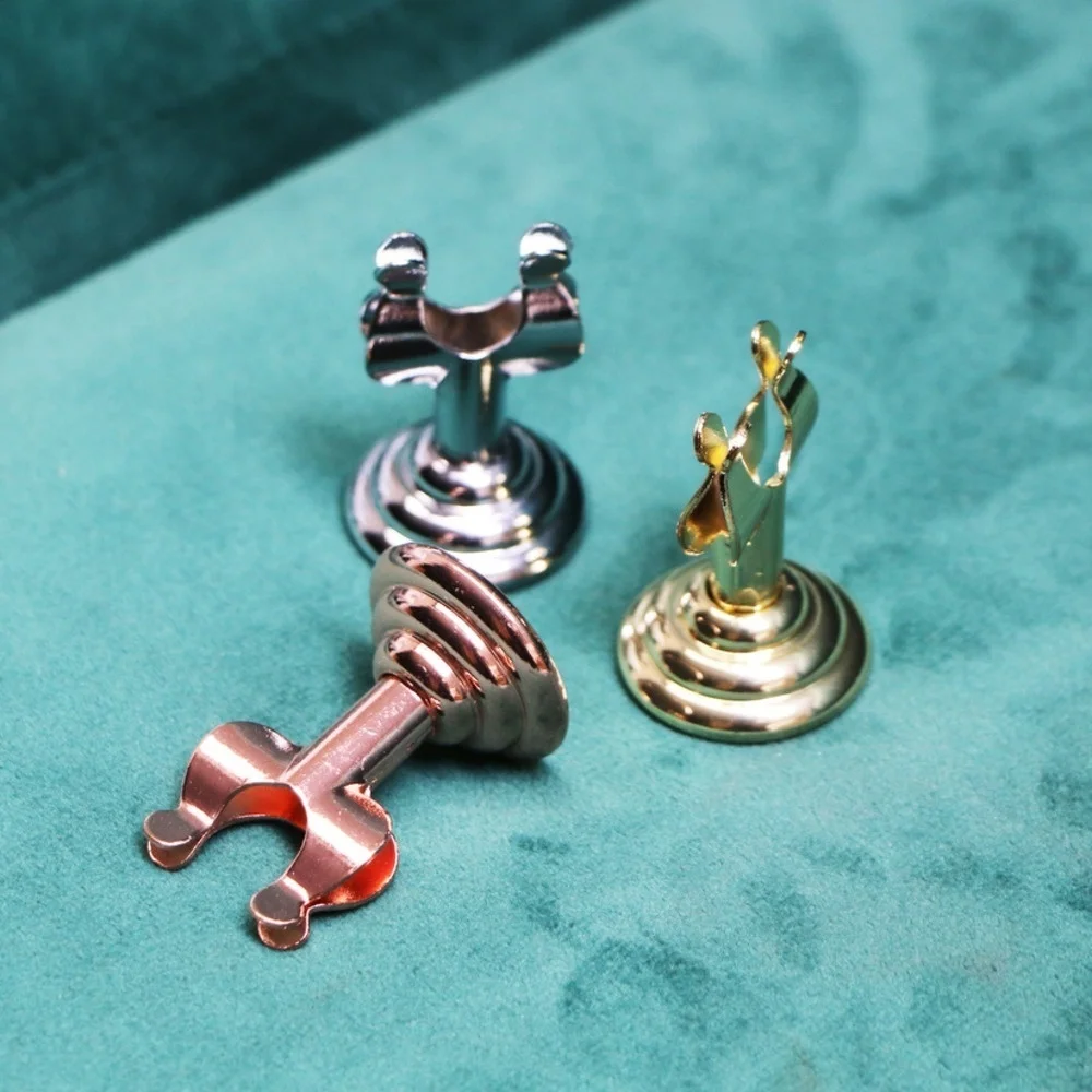 Mini Card Holder Stainless Steel U Shape Table Number Stands Memo Note Clips Memo Holder Place Tag Holders For Party Decor