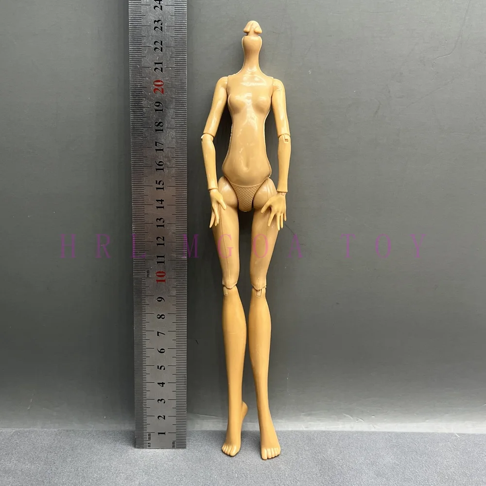 Corpo de boneca com múltiplas articulações, corpo de boneca móvel e cabeça de boneca, brinquedo 23cm, boneca monstro alta, acessórios de corpo liso, brinquedos infantis