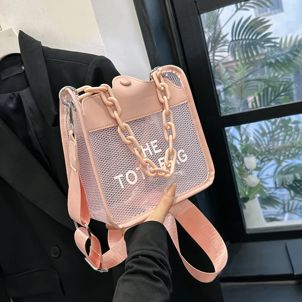 Clear Purses for Women Clear Crossbody Bags PVC Transparent Tote Bag Game  Day Bag Stadium Approved Shoulder Bag Hobo Handbags - AliExpress