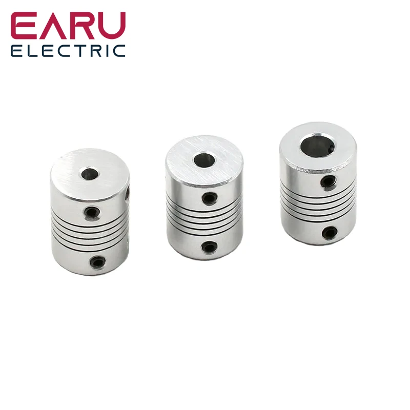 1pcs 5x8mm Shaft Coupler Flexible Coupling 5mm To 8mm OD 19x25mm 3/4/5/6/6.35/7/8/10mm