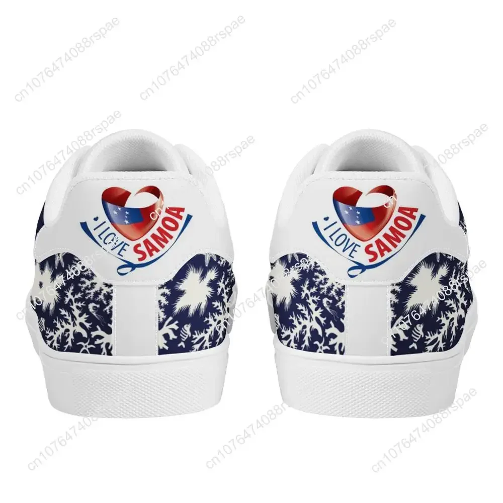 Hawaii Sea Printing Flat Sneakers America Polynesian Samoa Tribal Custom Man Lightweight Walking Sport Shoes Women Running Shoes