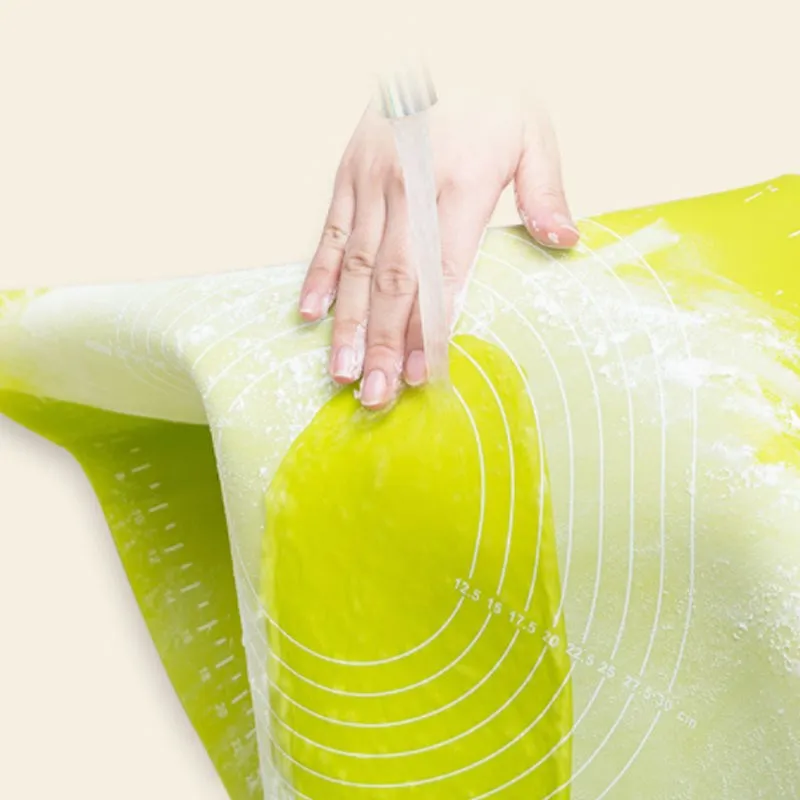 70*70cm Silicone Baking Mats Pizza Dough Mat Cookie Cake Baking Mat Non-stick Rolling Mats Pastry Accessories Bakeware Table
