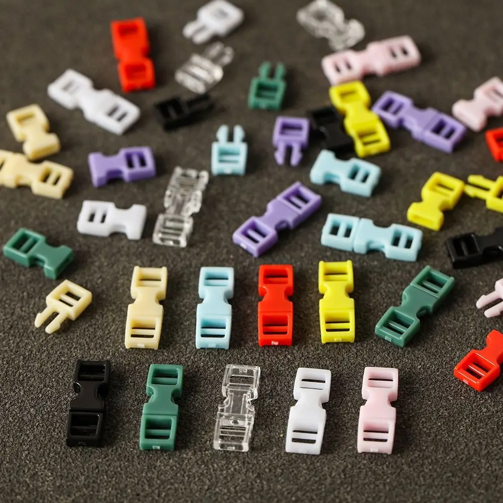 Plastic Mini Buckles for DIY Doll Bags and Handmade Sewing