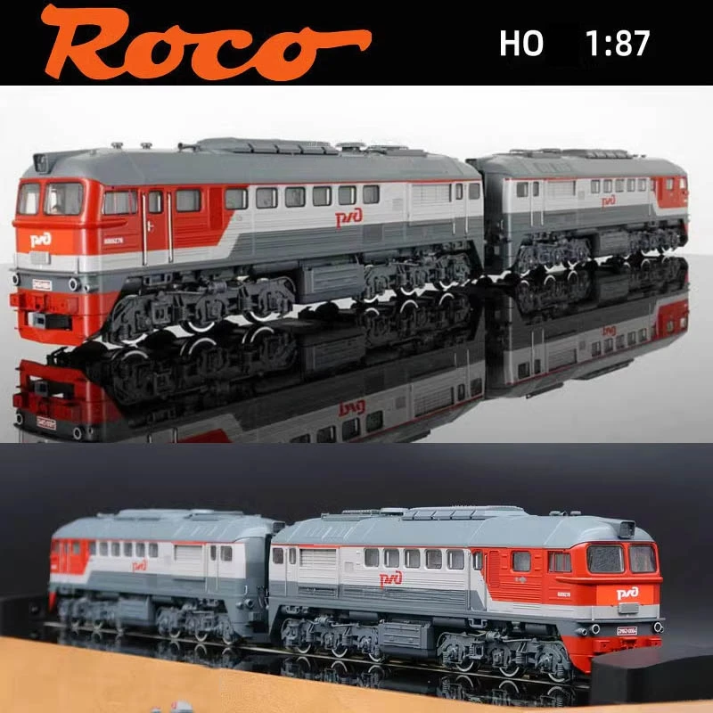 HO 1/87 Train Model ROCO 73792 73793 2M62 Russian Soviet