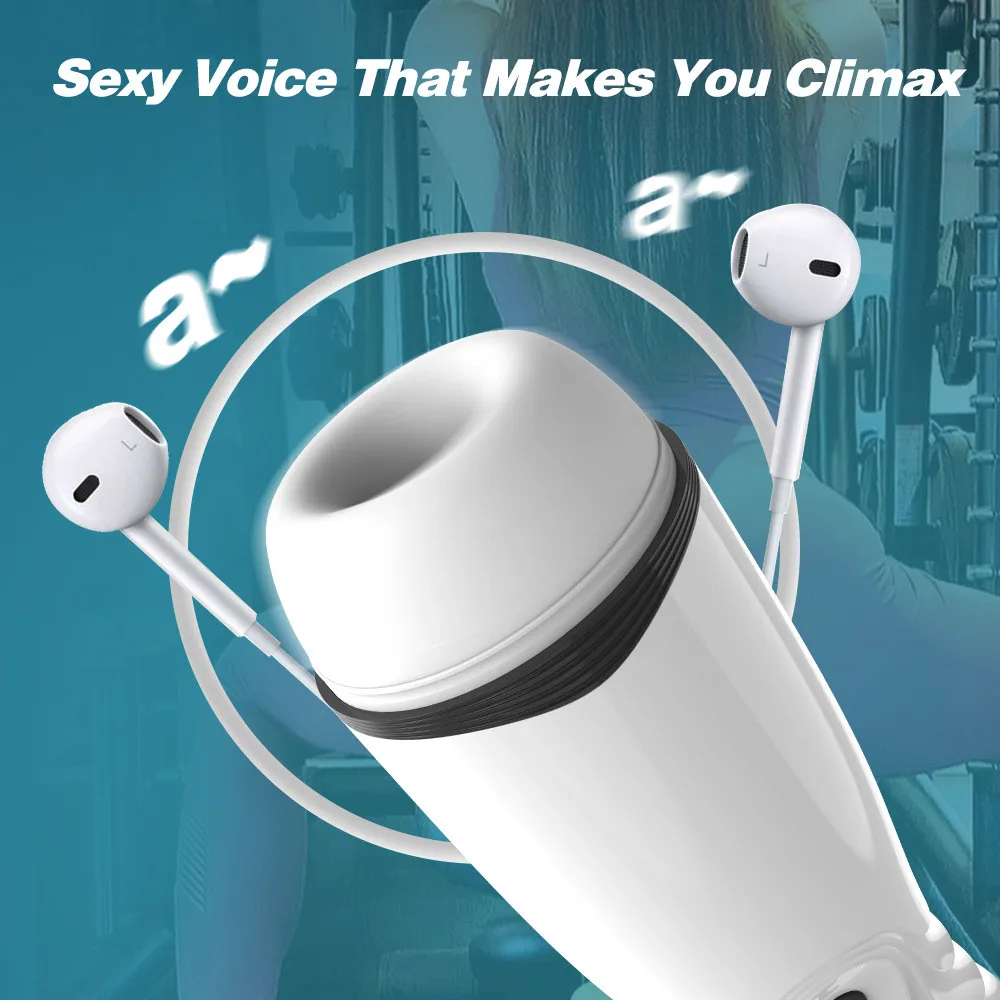 Male Masturbator Automatic Cup Blowjob Sucking Sex Machine Suction Blowjob Vagina Masturbation Pussy Vibrator Sex Toys for Men