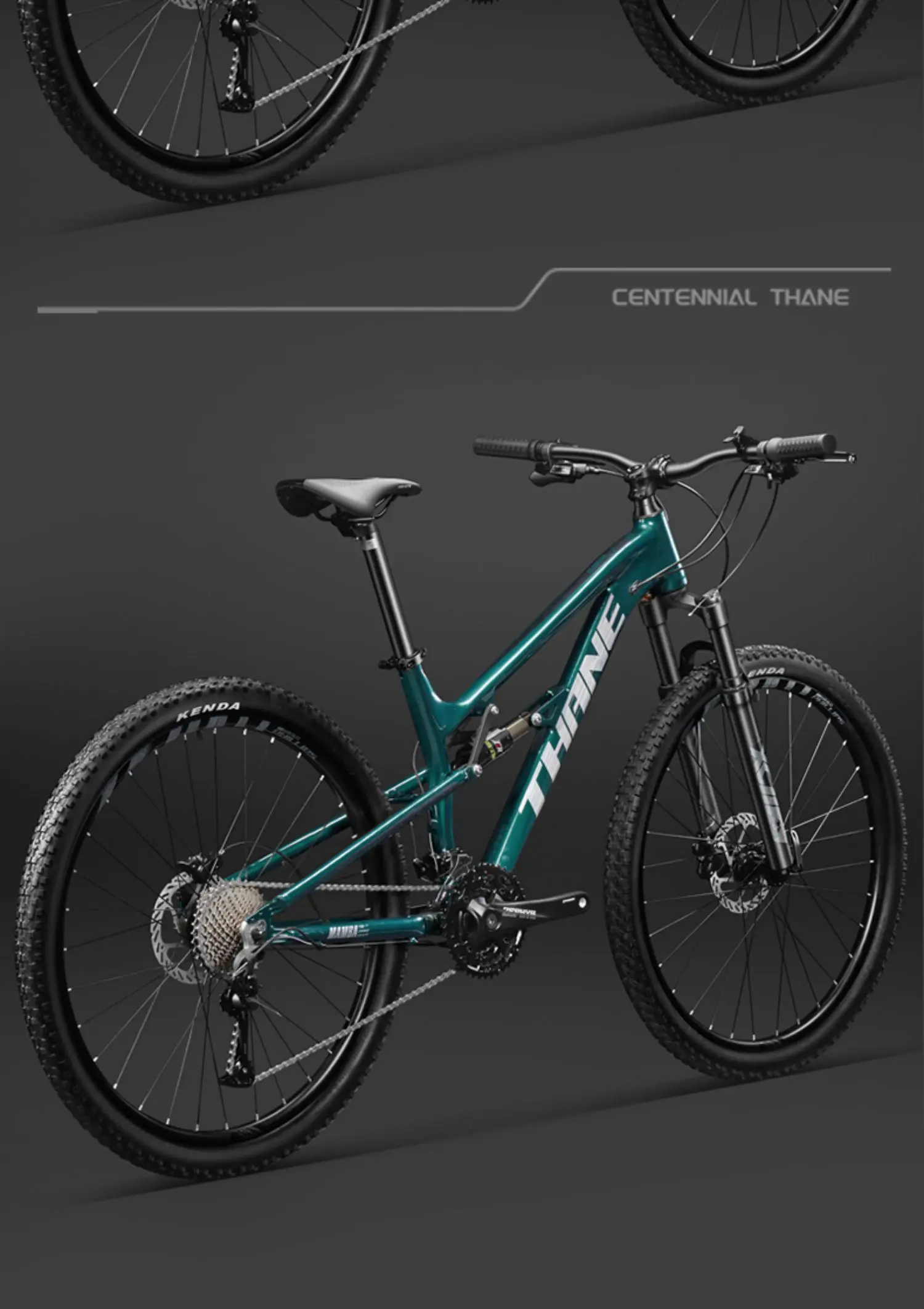 Soft Tail Frame Downhill Mountain Bike Full Suspension Mountain Bicycle 30/33 Speed 27.5 inch Aluminium Alloy Cross Country Bike