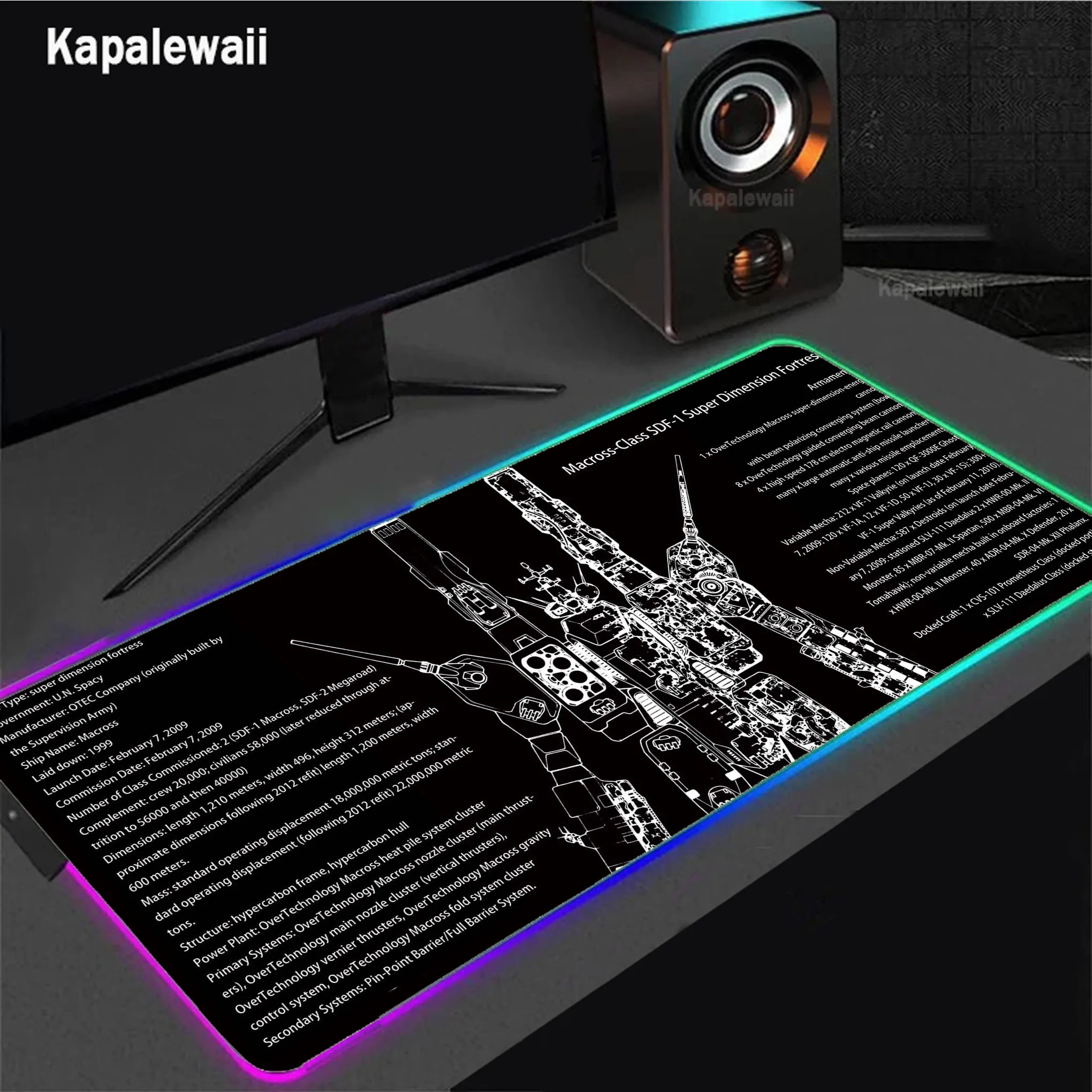 

RGB Black And White Mouse Pad LED Gaming Mouse Mat Gamer Large Mousepad Game Desk Pads 90x40 Urban Machinery Rubber Keyboard Mat