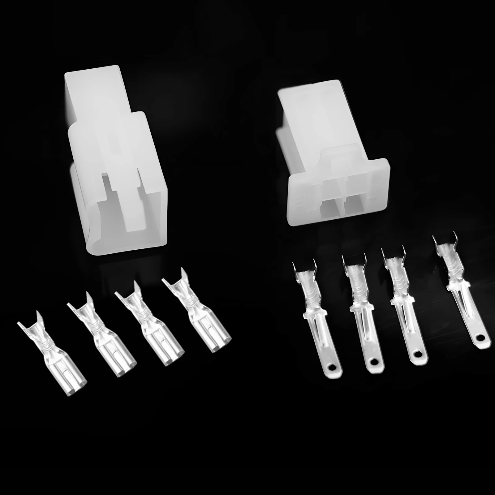 10-20sets Automotive Electrical Wire Connector 2.8mm Cable Terminal Plug Male Female For Motorcycle Bike Car 1Pin-9Pin