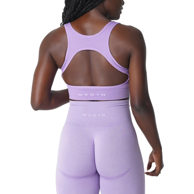 NVGTN Eclipse Seamless Bra Spandex Top Woman Fitness Elastic Breathable  Breast Enhancement Leisure Sports Underwear - AliExpress
