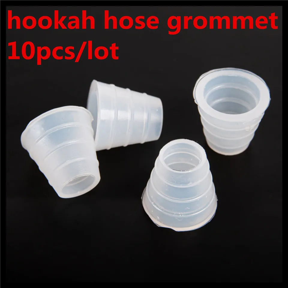 10pcslotHookahHoseAdapterShishaHoseRubberHookahGrommets