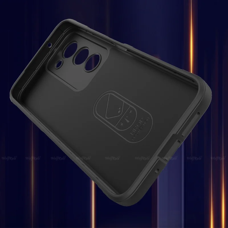 Shockproof Rubber TPU Phone Case with Full Lens Protection