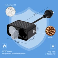 Eu WIFI smart outdoor power socket, waterproof IP44, Doodle Smartlife, remote control, timing support, Alexa Google Assistant - Image 4
