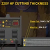 HZXVOGEN 50A Plasma Cutter With Built-in Air Compressor Inverter Welding Machine With Air Pump 220V HF Cutting Thickness HVC6000 2