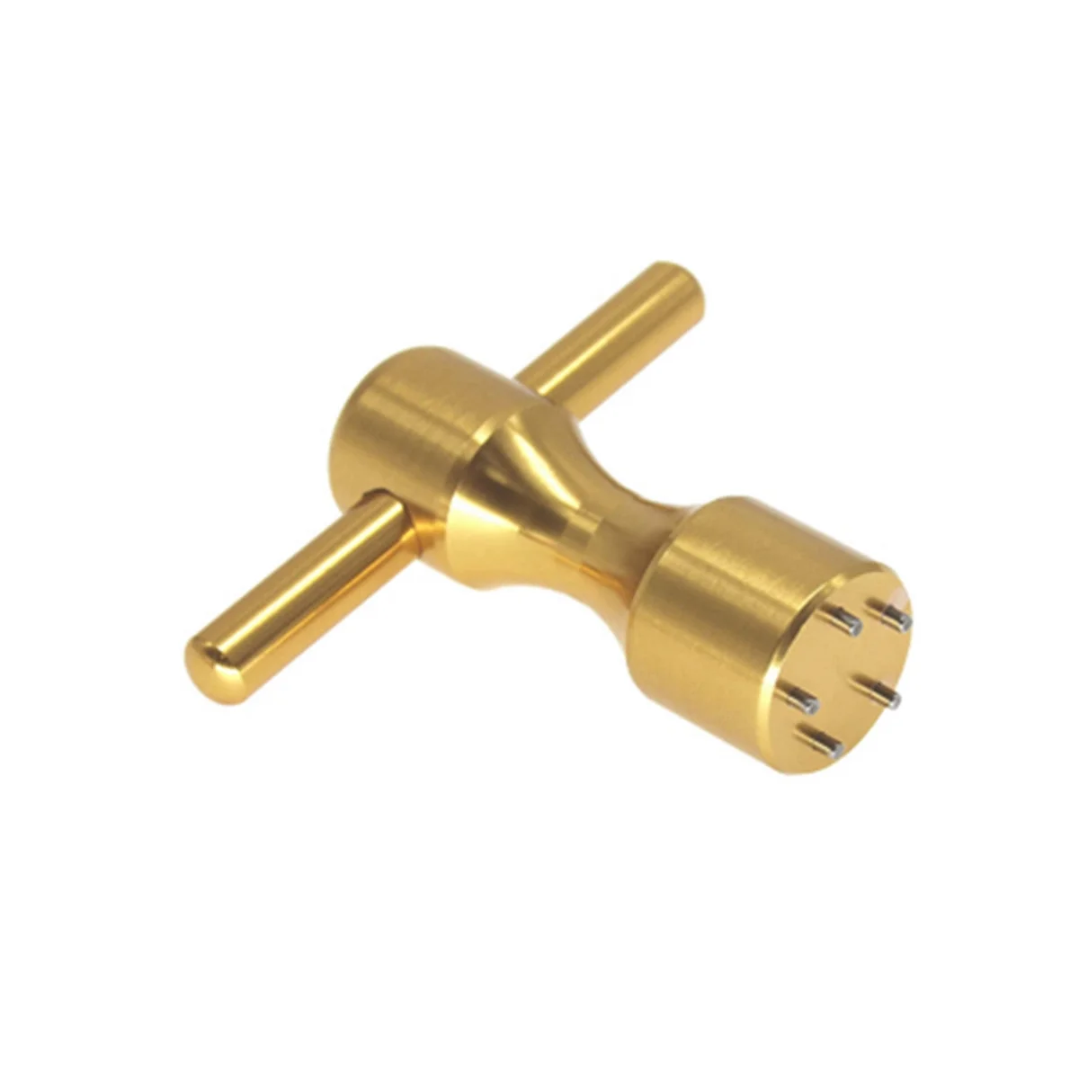 

Golf Screw Wrench Five-Hole Six-Hole Wrench Accessories, Golf Accessories,Gold