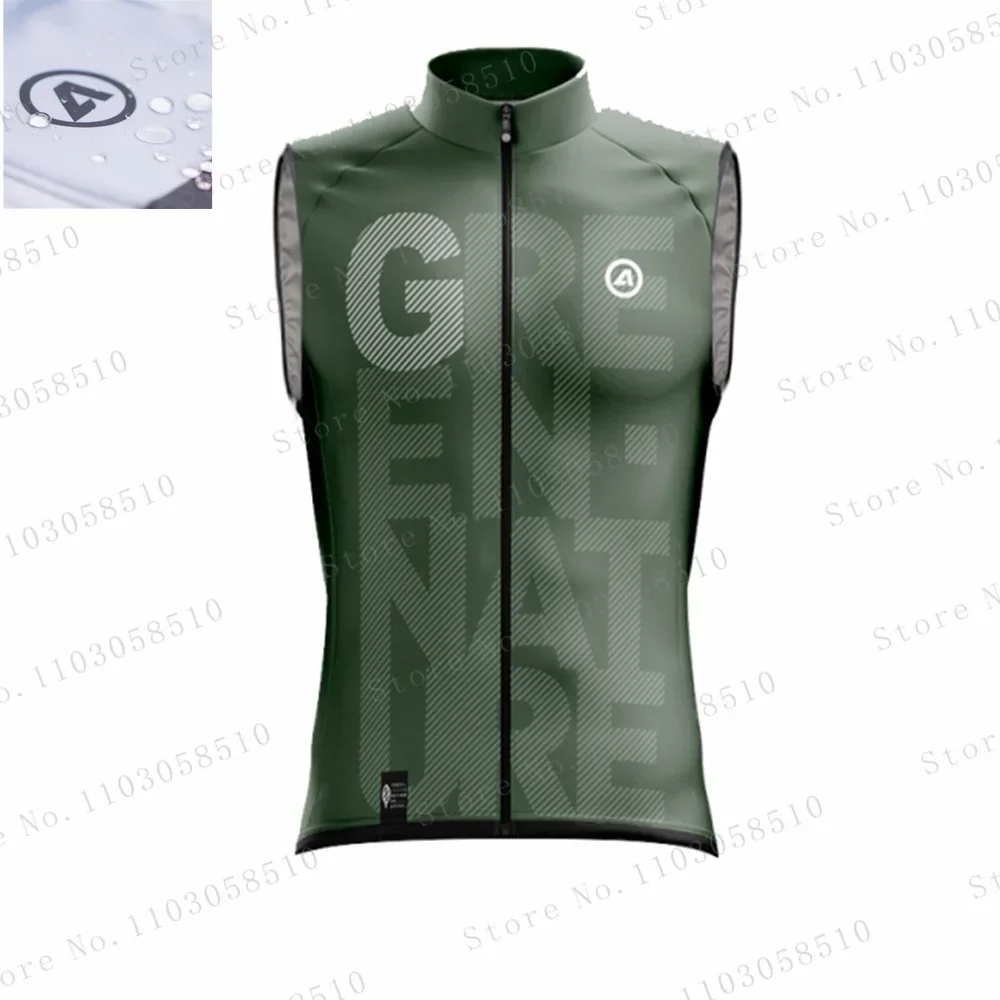 

Fietsvest Jersey Heren Mouwloze Jas Winddicht Waterdicht Vest Jack Outdoor Mtb Bike Vesten Ropa Ciclismo Ademend 2024