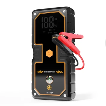 Avviatore di emergenza per auto portatile 20000mah 5000A Accumulatori e caricabatterie di riserva Batteria per auto Booster 12V Dispositivo di avviamento per benzina 7.0L Diesel 5.5L