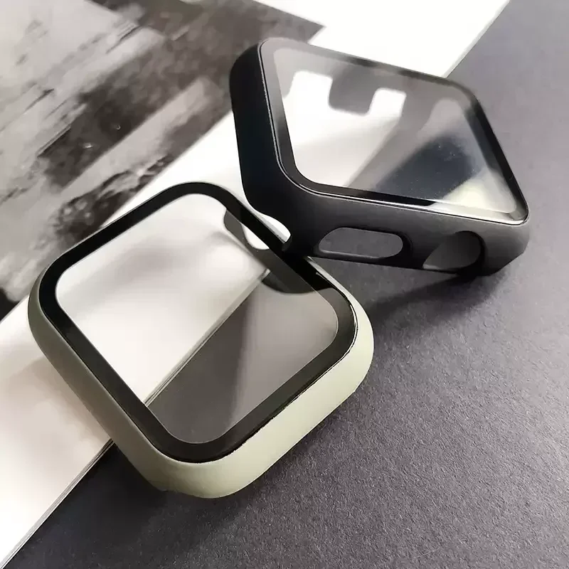 Glas + Gehäuse + Armband für Apple Watch Band 44 mm 46 mm 45 mm 42 mm 41 40 38 mm Displayschutzfolien für Apple IWatch Serie 10 9 8 7 6 SE 5 4 – Detail 18