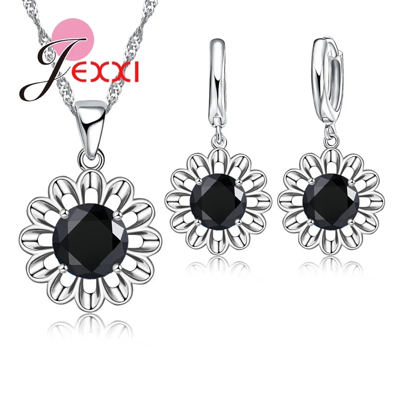 Silver Jewelry Set 925 Sterling For Women Bridal
