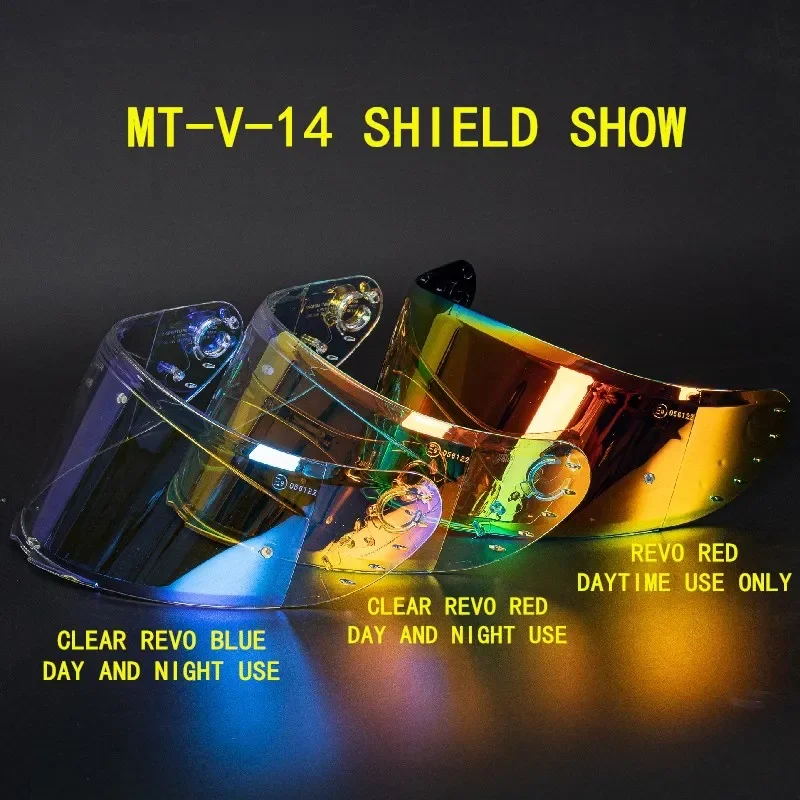 

MT-V-14 Helmet Shield for MT Motorcycle Helmet Only for Model RAPID RAPID PRO BLADE 2 SV REVENGE 2 TARGO Helmet Shield